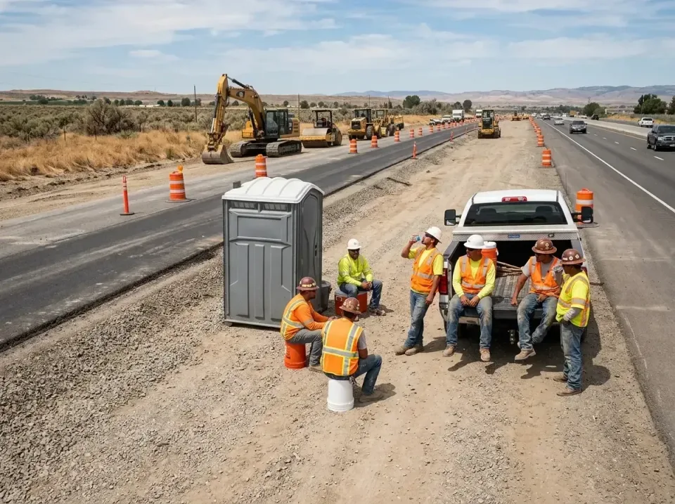 highway-road-construction-crew-007 — frequently asked questions, Porta Potty and Restroom Rentals in Myrtle Grove, FL